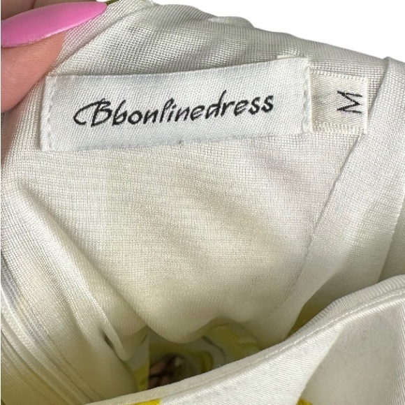Bbonfinedress Lemon Print Summer Dress Pinup Size Medium - Picture 7 of 9
